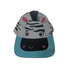 CZAPKA Z DASZKIEM DZIEWCZĘCA ZEBRA 52CM YO! CLUB