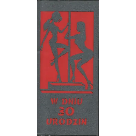 Karnet Z Okazji 30-Urodzin + Koperta Karnet Z Okazji 30-Urodzin + Koperta