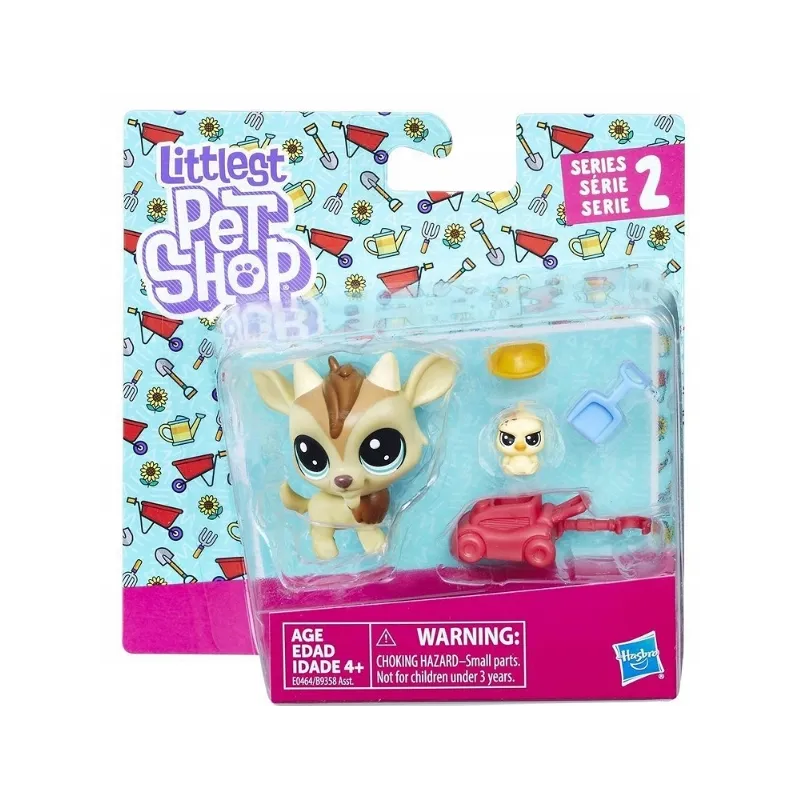 QUNICY I CHICKLES FIGURKI LITTLEST PET SHOP 4+