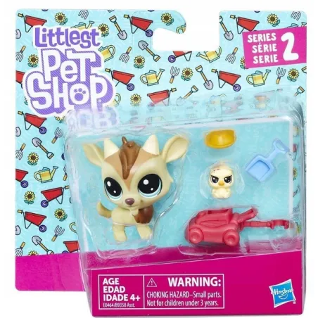 QUNICY I CHICKLES FIGURKI LITTLEST PET SHOP 4+