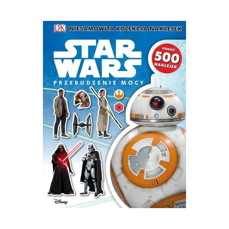 STAR WARS PRZEBUDZENIE MOCY WIELKA KOLEKCJA NAKLEJEK 