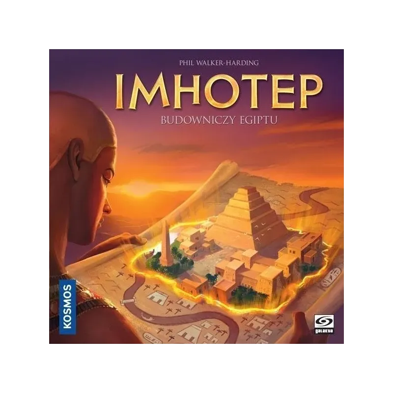 IMHOTEP BUDOWNICZY EGIPTU GRA RODZINNA 10+