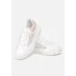 Białe Sznurowane Sneakersy Rozmiar 38