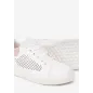 Białe Sznurowane Sneakersy Rozmiar 38