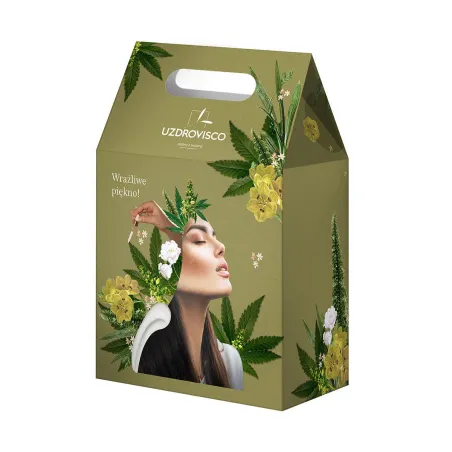 Uzdrovisco Zestaw Wrażliwe Piękno Krem Nawilżąjąco-Naprawczy Cbd 50 Ml + Bezwacikowy Aktwyny Tonik-Esencja 150 Ml Uzdrovisco Zestaw Wrażliwe Piękno Krem Nawilżąjąco-Naprawczy Cbd 50 Ml + Bezwacikowy Aktwyny Tonik-Esencja 150 Ml