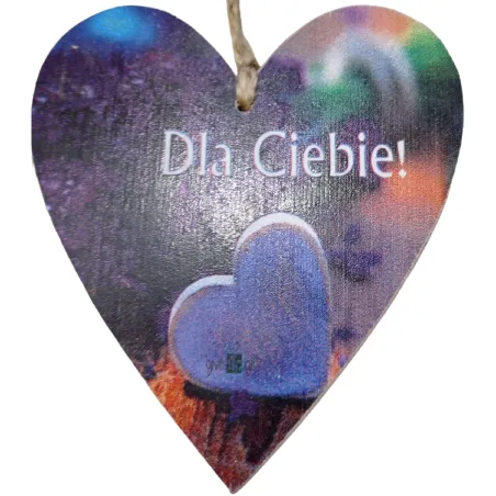 DREWNIANE SERCE 12.5 X 14 CM