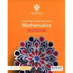CAMBRIDGE LOWER SECONDARY MATHEMATICS LEARNERS BOOK 7 WITH DIGITAL ACCESS Greg Byrd, Lynn Byrd