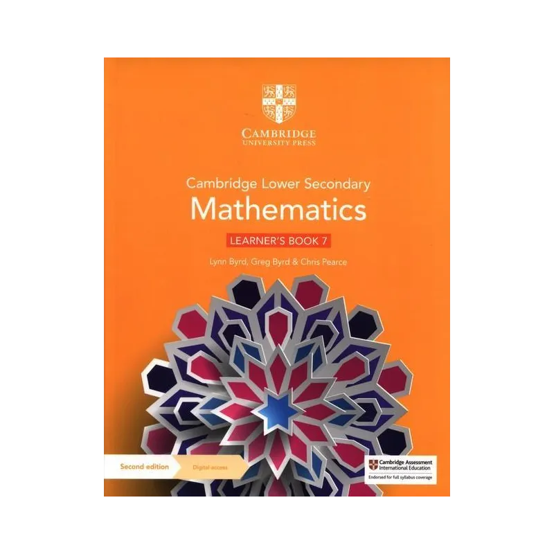 CAMBRIDGE LOWER SECONDARY MATHEMATICS LEARNERS BOOK 7 WITH DIGITAL ACCESS Greg Byrd, Lynn Byrd