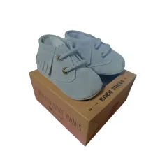 BUCIKI NIEMOWLĘCE NIECHODKI SZARE 16/17 BABY SHOES