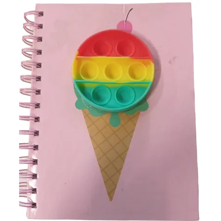 NOTES PAMIĘTNIK ZESZYT W LINIE POP IT 40 KARTEK A5