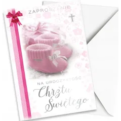 ZAPROSZENIE NA CHRZEST ŚWIĘTY
