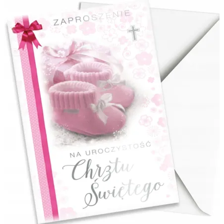ZAPROSZENIE NA CHRZEST ŚWIĘTY