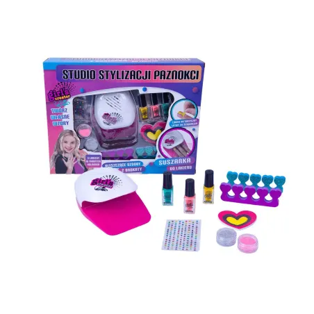 Zestaw Do Stylizacji Paznokci Z Lampą Zestaw Do Stylizacji Paznokci Z Lampą