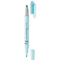 ZAKREŚLACZ Z DWIEMA KOŃCÓWKAMI PENTEL ILLUMINA FLEX ZIELONY