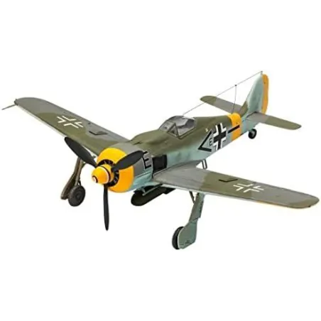 Focke Wulf Fw190 F-8 Model Do Sklejenia + Farby + Klej Revell
