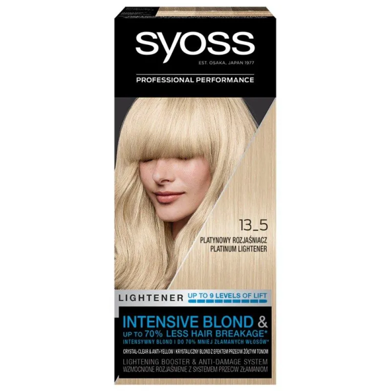 PLATYNOWY ROZJAŚNIACZ 13-5 SYOSS LIGHTENER