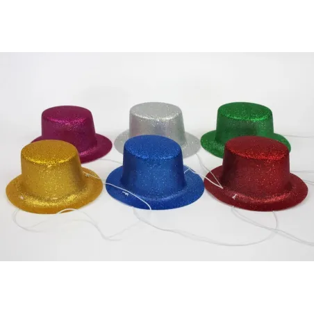 BROKATOWY KAPELUSIK 12CM 6 SZTUK