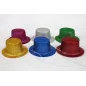 BROKATOWY KAPELUSIK 12CM 6 SZTUK