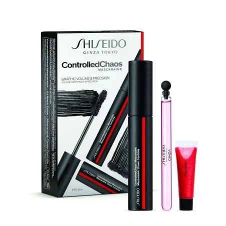 ZESTAW KOSMETYKÓW TUSZ DO RZĘS 11.5 ML + BŁYSZCZYK 2 ML + WODA PERFUMOWANA GINZA EDP SHISEIDO 4 ML