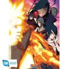 2 PLAKATY NARUTO SHIPPUDEN 52 X 38 CM