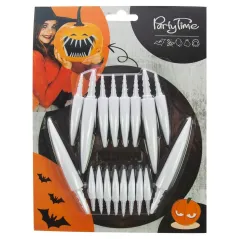 HALLOWEENOWE ZĘBY DO DYNI 18 SZTUK