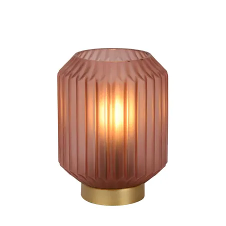 Lampa Stołowa Dekoracyjna Szklana Led Lampa Stołowa Dekoracyjna Szklana Led