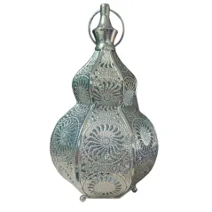 LAMPA STOŁOWA W STYLU MAROKAŃSKIM NA BATERIE