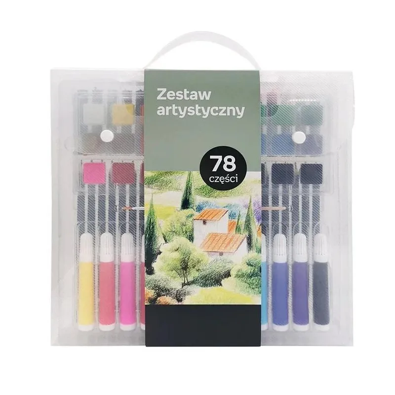 ZESTAW ARTYSTYCZNY 78 CZĘŚCI