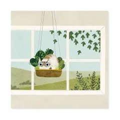 KARNET OKOLICZNOŚCIOWY NA KAŻDĄ OKAZJĘ CATS IN PLANTS