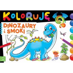 KOLORUJĘ DINOZAURY I SMOKI
