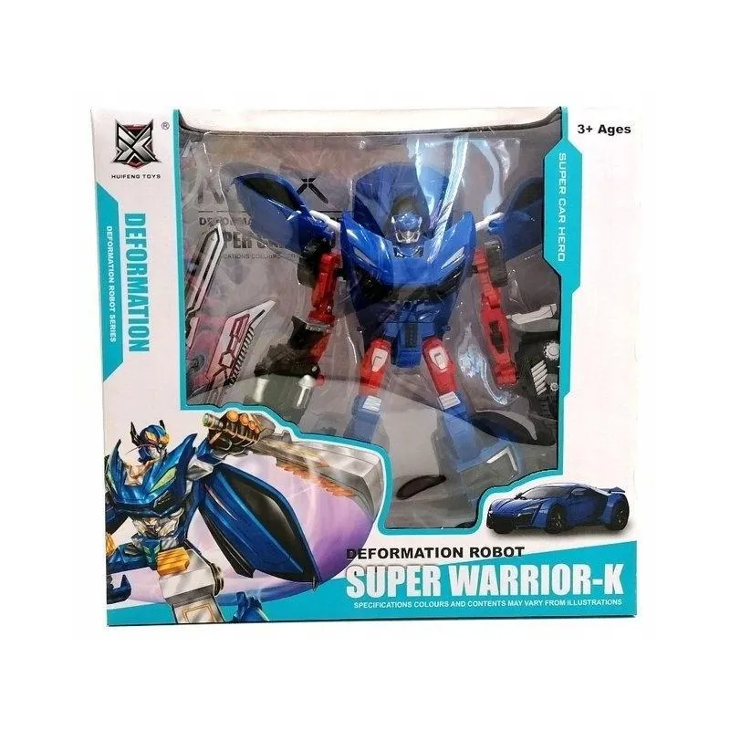 TRANSFORMUJĄCY ROBOT DEFORMATION SUPER WARRIOR-K 3+