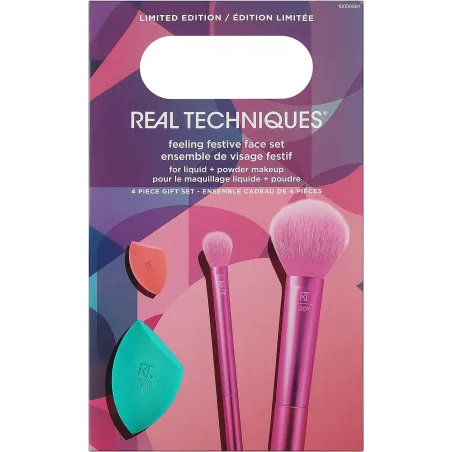 Zestaw Gąbki I Pędzli Edycja Limitowana Real Techniques 4 Elementy