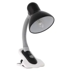 LAMPKA Z KLIPSEM CZARNA 40 W KANLUX SUZI HR-60-B