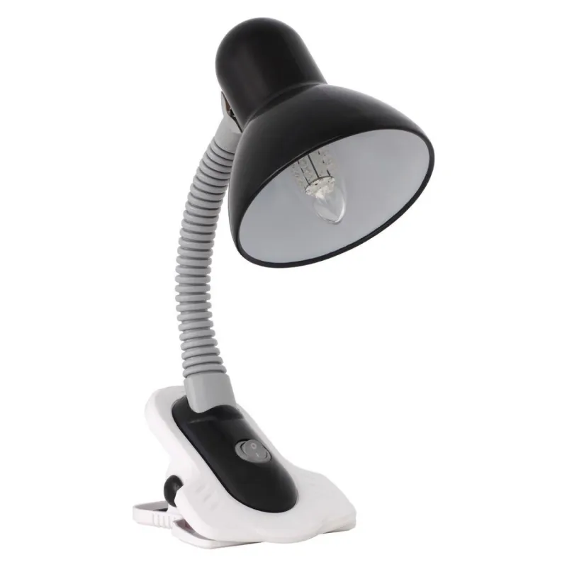 LAMPKA Z KLIPSEM CZARNA 40 W KANLUX SUZI HR-60-B