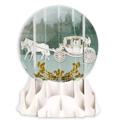 Karnet Okolicznościowy Ślubny Wedding Carriage Z Kopertą