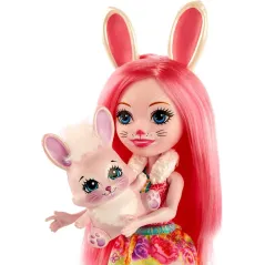 ENCHANTIMALS SPOTKANIE PRZY HERBATCE + LALKI BREE BUNNY I PATTER PEACOCK FIGURKI ZWIERZĄTEK I AKCESORIA 4+