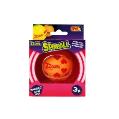 ZAKRĘCONA ZABAWA POMARAŃCZOWA PIŁECZKA KUMPELA BEST FRIENDS SPINBALL 3+