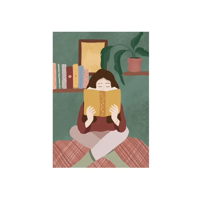 GIRL WITH BOOK PUZZLE 500 ELEMENTÓW 15+
