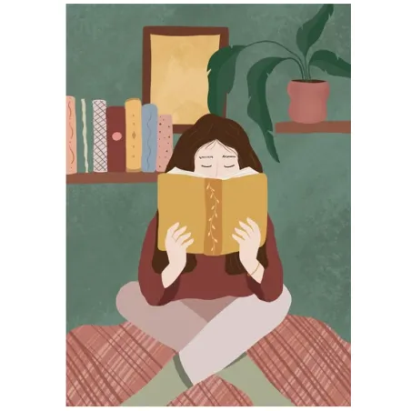 Girl With Book Puzzle 500 Elementów 15+ Girl With Book Puzzle 500 Elementów 15+