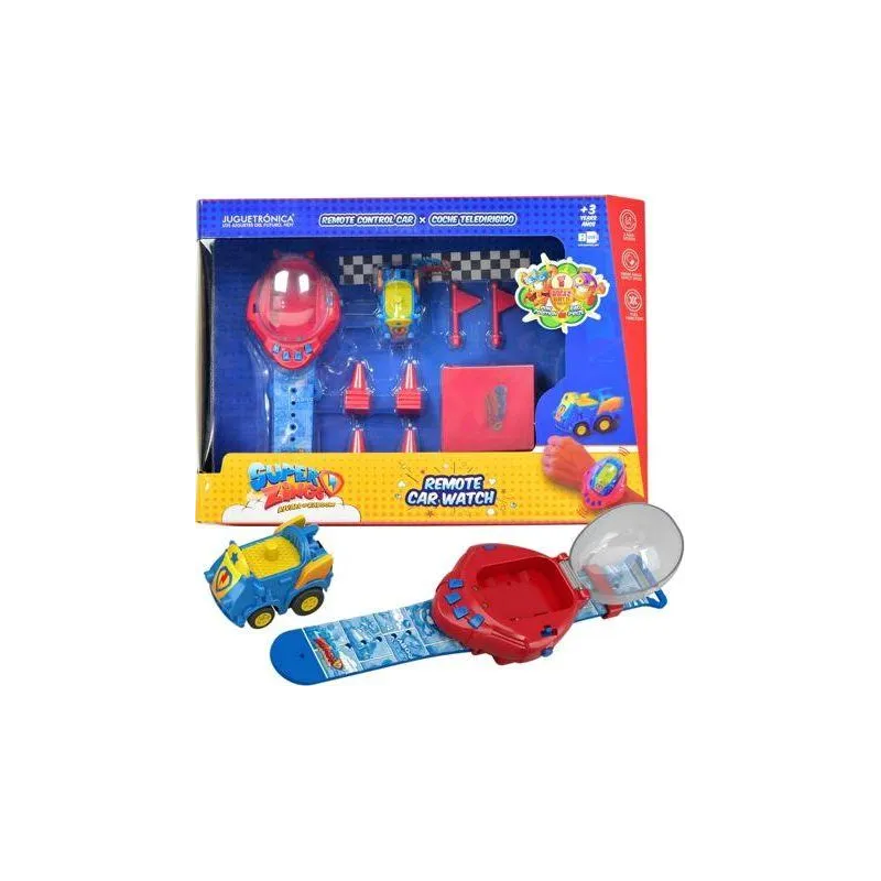 ZDALNIE STEROWANY ZEGARKIEM SAMOCHÓD AUTO + ZŁOTA FIGURKA SUPER ZINGS 3+