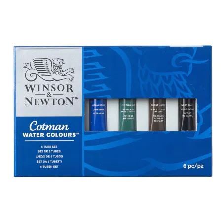 ZESTAW FARB AKWARELOWYCH 6 KOLORÓW WINSOR&NEWTON