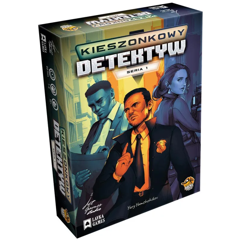 KIESZONKOWY DETEKTYW GRA KARCIANA 14+