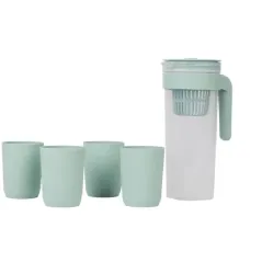 DZBANEK PIKNIKOWY FILTRUJĄCY 1L + 4 KUBKI