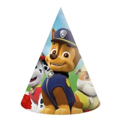 CZAPECZKI PAPIEROWE PSI PATROL 6 SZTUK