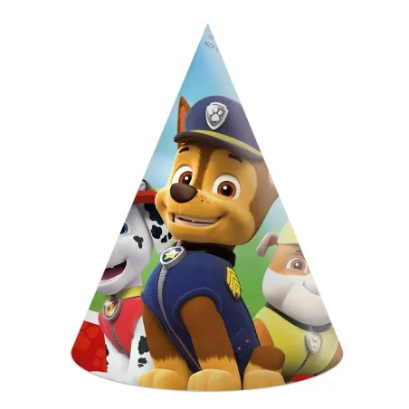 CZAPECZKI PAPIEROWE PSI PATROL 6 SZTUK