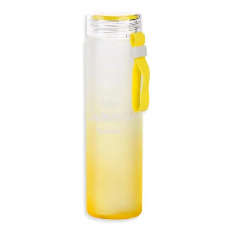 BUTELKA ŻÓŁTA SWEET AND YUMMY 480 ML 22 X 5.9 CM