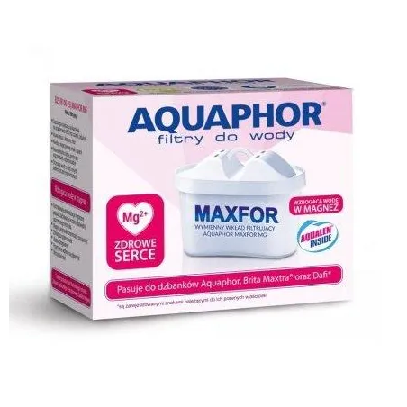WKŁAD FILTRUJĄCY AQUAPHOR B100-25 MAXFOR MG2+