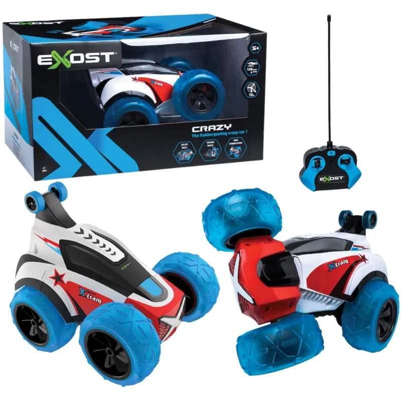 SAMOCHÓD ZDALNIE STEROWANY SILVERLIT EXOST CRAZY AUTO 5+ II GATUNEK