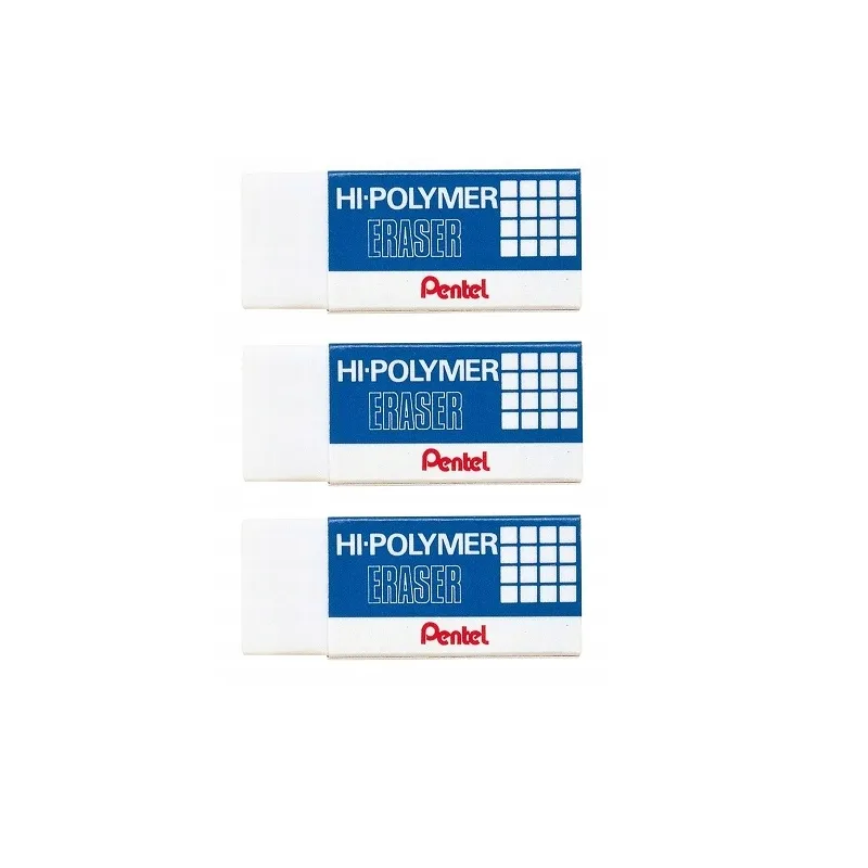 GUMKA OŁÓWKOWA 3SZT. PENTEL
