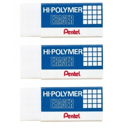 GUMKA OŁÓWKOWA 3SZT. PENTEL